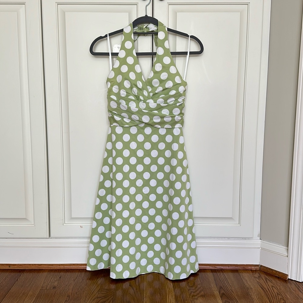 Harold’s Halter Top Stretch Fabric Sundress, Size 0
